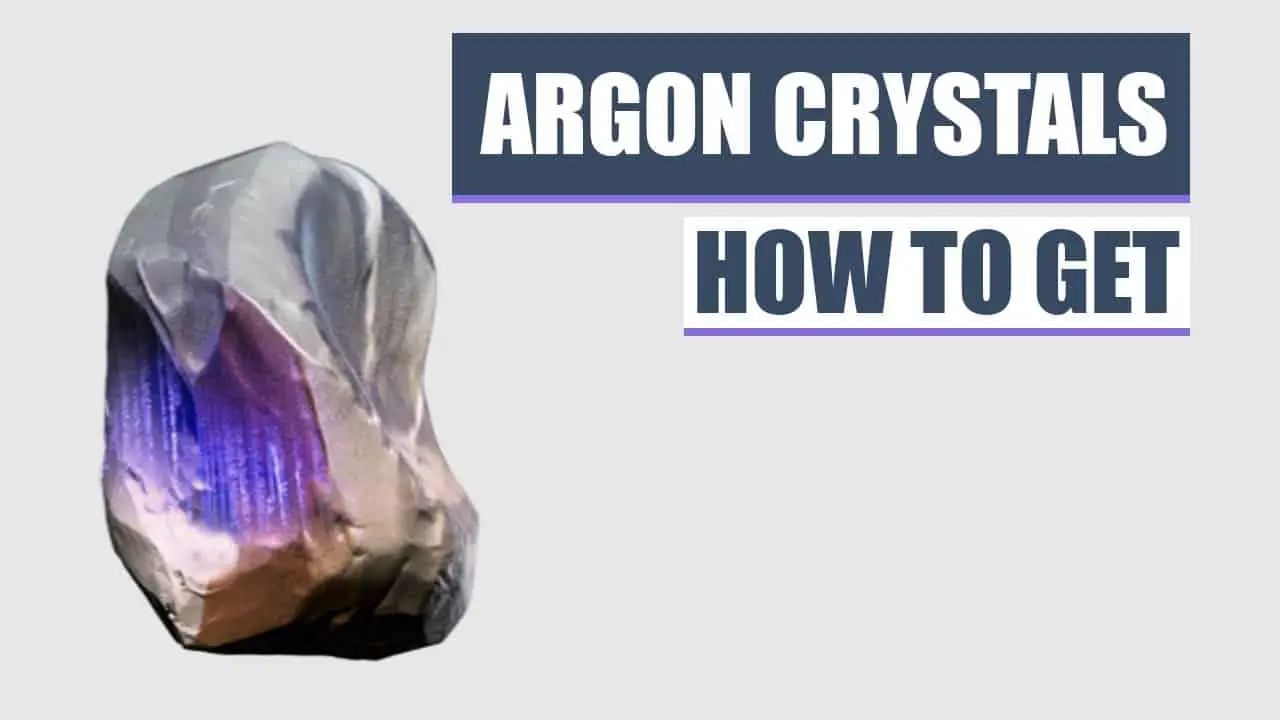 Warframe Argon Crystal Farming